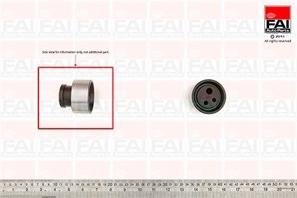 FAI AUTOPARTS Натяжной ролик, ремень ГРМ T9412